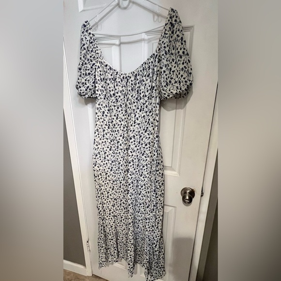 Reformation Hannah Midi
Dress MYKONOS SIZE 10 - Picture 2 of 4
